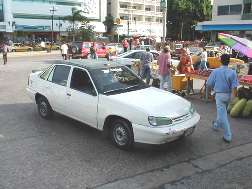 Transporte, Taxis, Buses, Coches, Cartagena, Colombia